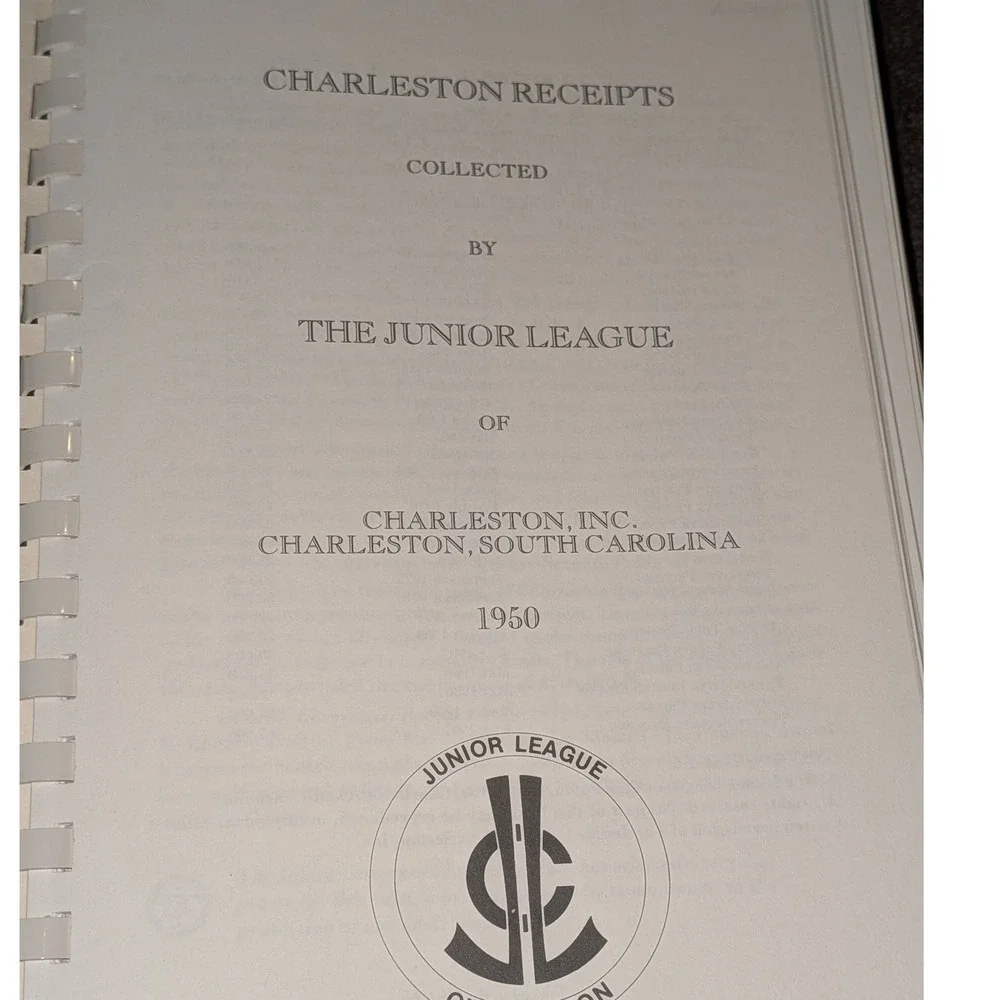 Junior League of Charleston charleston receipts